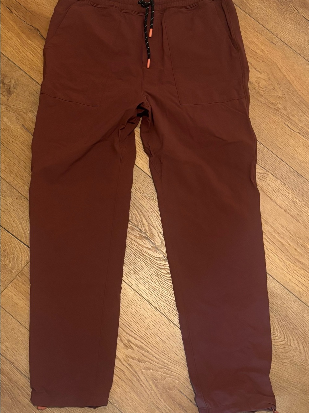 cotopaxi Men's Joggers in Brick Red with Contrast Drawstring